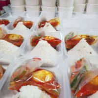 Snapdishの料理写真:nasi dagang ori terangganu|Mdm yanie kithenさん