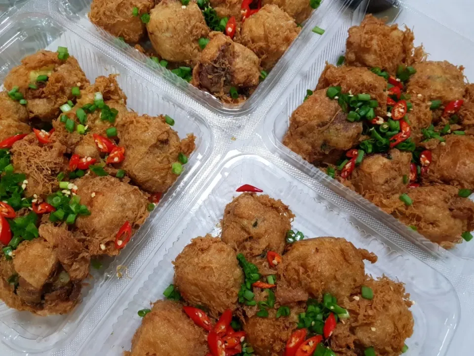 Snapdishの料理写真:tahu bergedil|Mdm yanie kithenさん