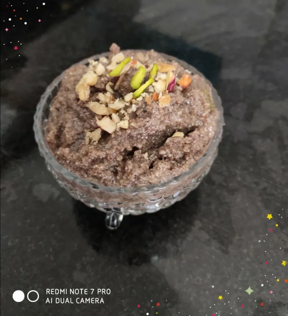 finger millet pudding
"ragi halwa"|nishiさん