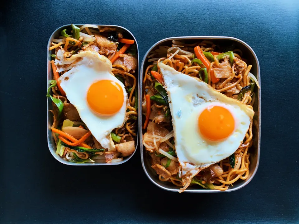 Snapdishの料理写真:◯焼きそば弁当◯|shiiさん