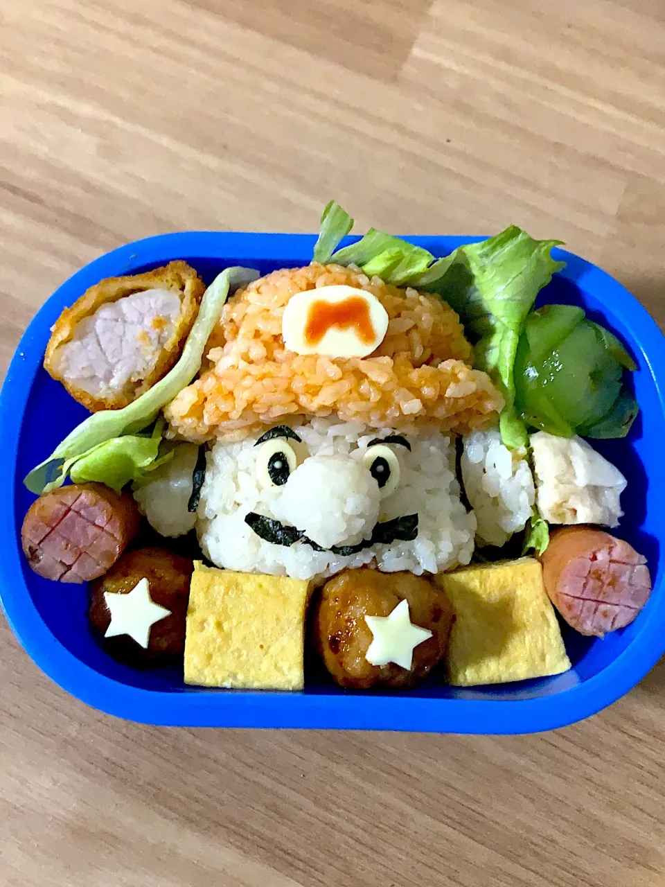 Snapdishの料理写真:マリオ　キャラ弁|みなみちゃん5さん