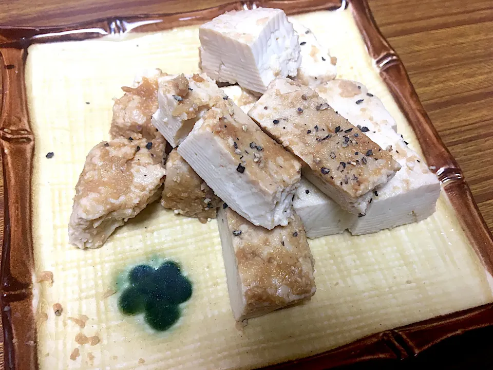 Snapdishの料理写真:まるでチーズ？！豆腐の味噌漬け|RIN♡さん