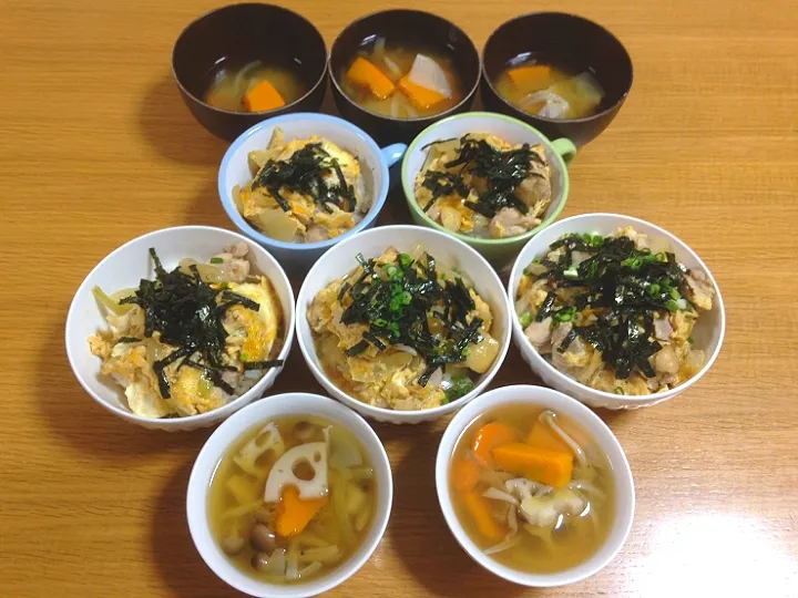 ✽親子丼朝食✽|＊抹茶＊さん