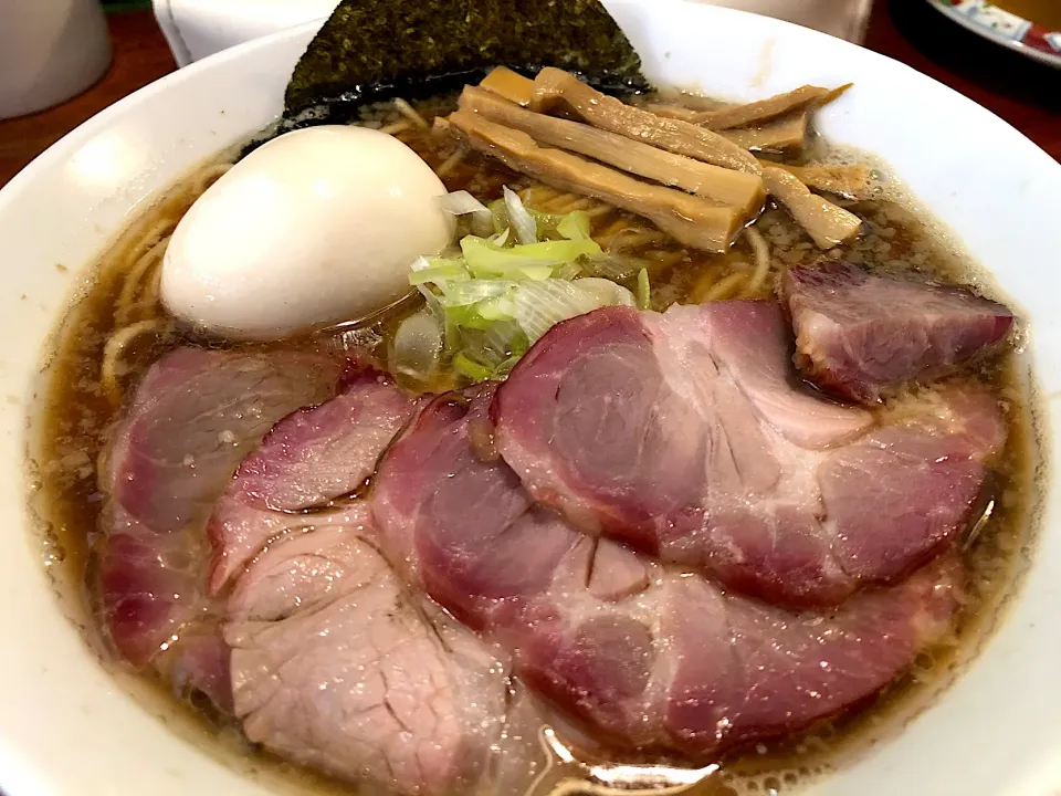 Snapdishの料理写真:特製中華そば＠ラーメンめろう・藤が丘|らーめん好き！さん