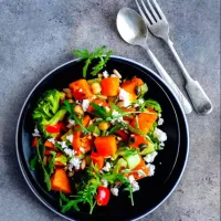 A Colourful Bowl of Salad... With Lemon and Tahini|Swaad India Kaさん