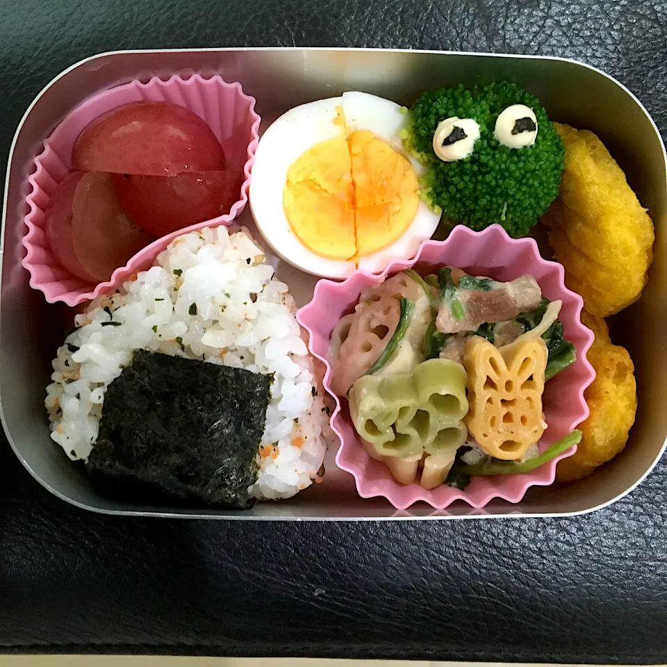 おにぎり&ミッキーマカロニ弁当|ゆうきさん