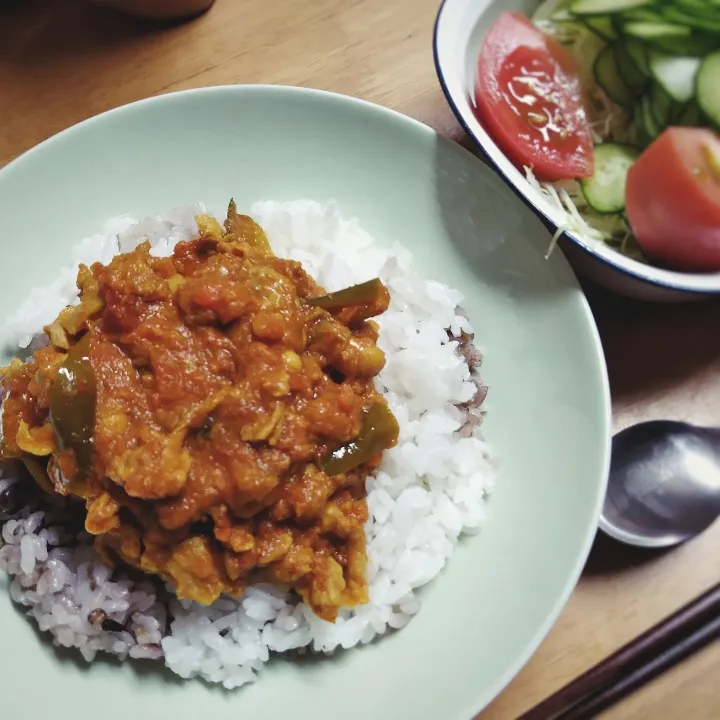 まだら飯のキーマカレー|omotoさん