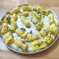 Snapdishの料理写真:KHANDVI GUJARATI DISH|COOLさん