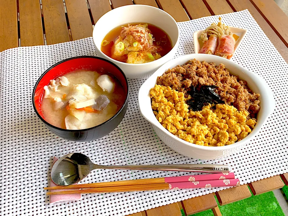 そぼろ丼|아야카さん