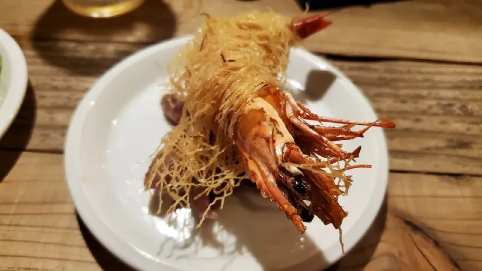 エビフライ🍤だったかな？

今池のイタリアンBARにて|田口としゆきさん