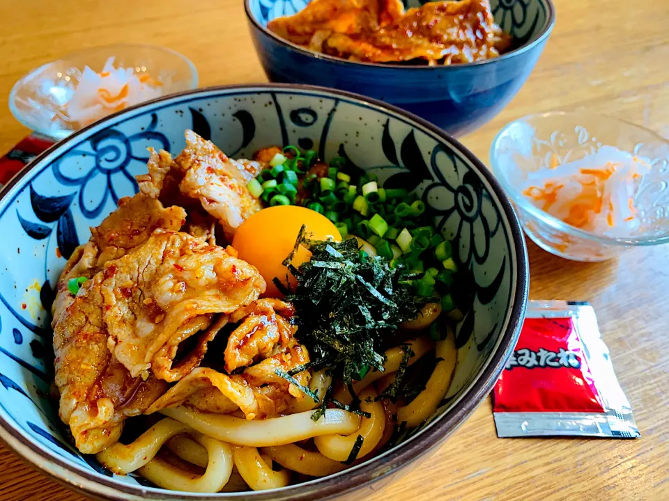 赤からまぜ麺🌶うどん|いちごさん