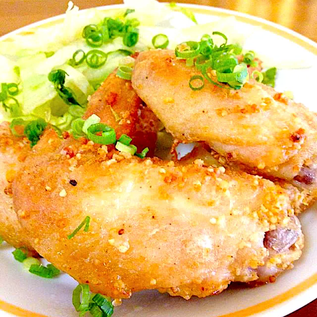 手羽先のオーブン焼き🍗揚げない唐揚げ粉でヘルシー|まいりさん