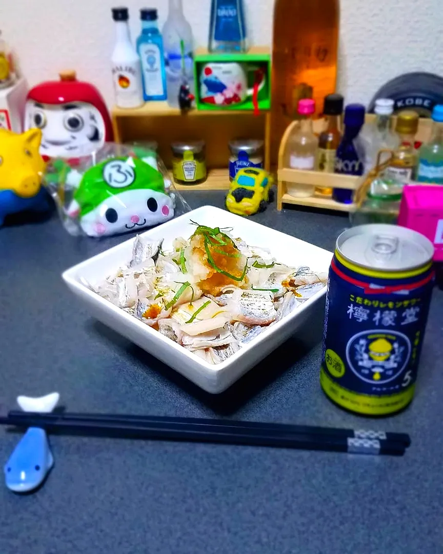 天然太刀魚の炙りおろしポン酢丼😍|masaki .fさん