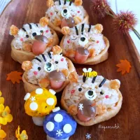 リスさんのロールケーキ/4nabeco | Snapdish[スナップディッシュ] (ID