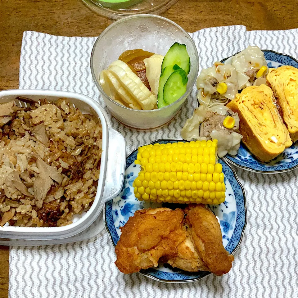 あるもので夕飯|みんみんさん