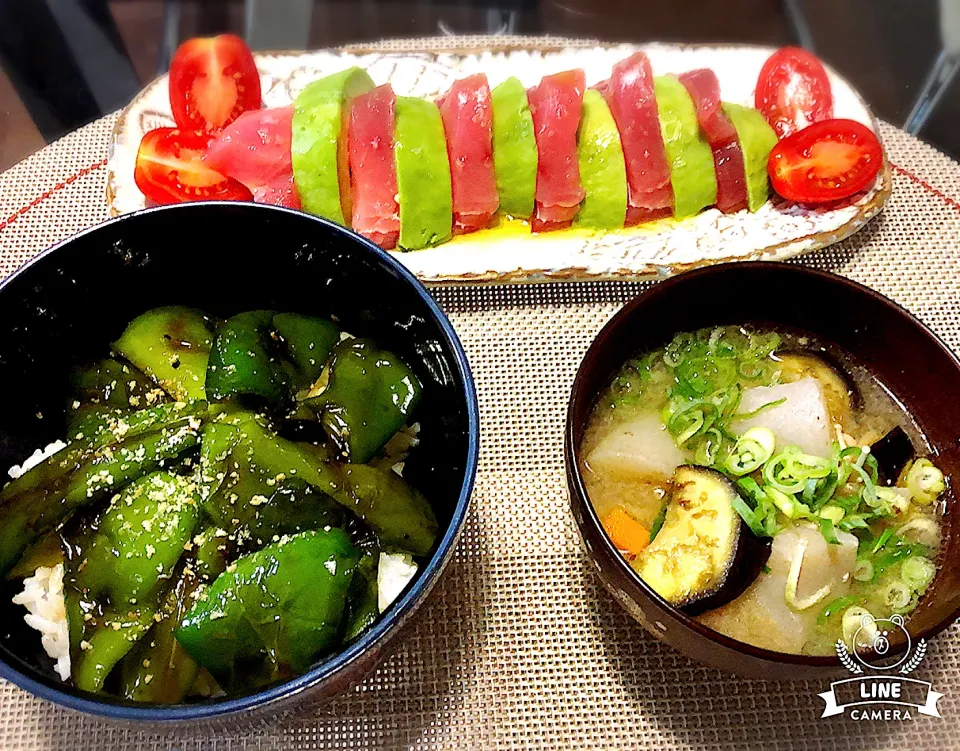 Snapdishの料理写真:リュウジお兄さん晩ご飯♪|ぺこぽこさん