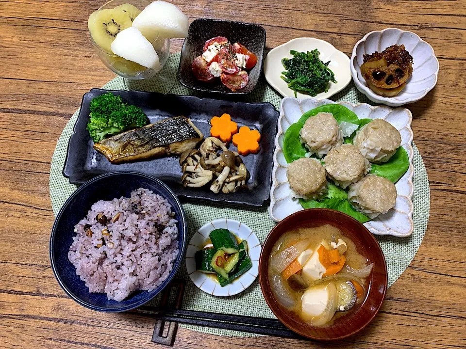 さわらのバターポン酢焼き定食|まるまるレモンさん