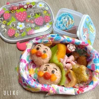 ころころアンパンマン弁当꒡̈⃝✰︎|RMmamさん