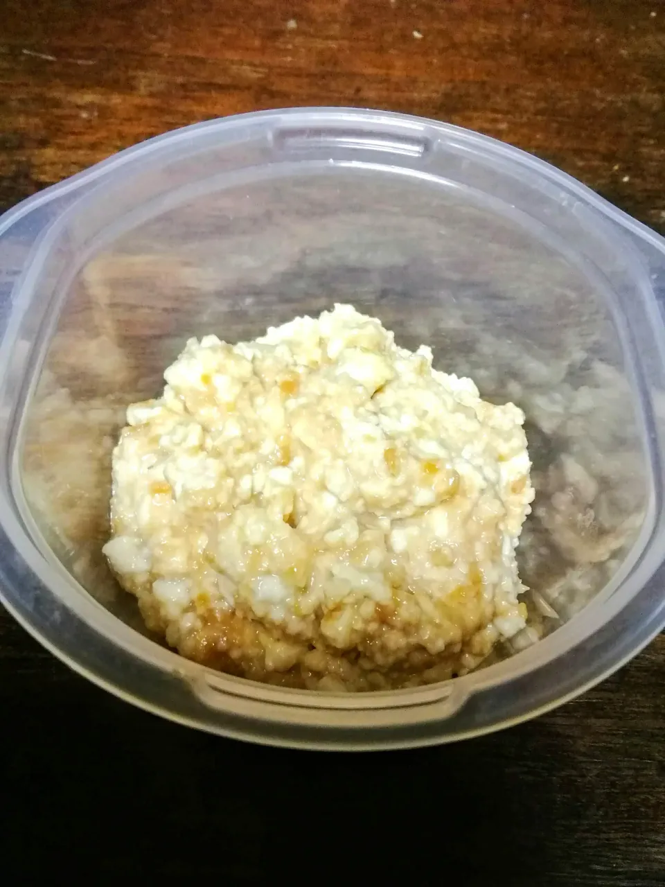 めるぼ💟さんの料理　豆腐ピーナッツ味噌ディップ

絹ごし豆腐って書いてあったけど、木綿豆腐があったので作ってみました😊
簡単で美味しかったです😋|にんにくと唐辛子が特に好き❤️(元シャリマー)さん