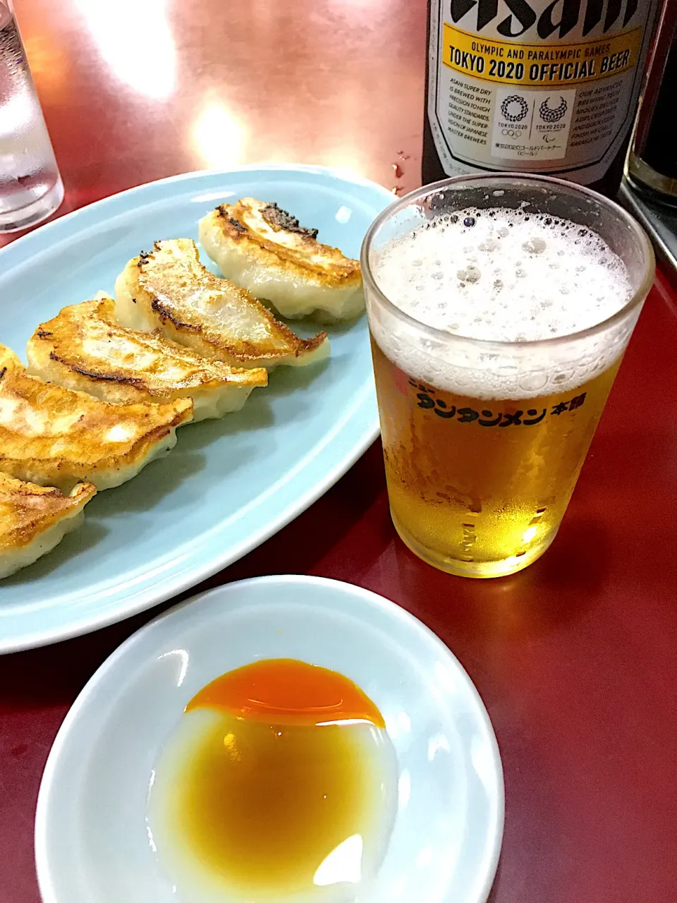 ニュータンタンメン本舗の餃子とビール＠東神奈川|Yasuhiro Koikeさん