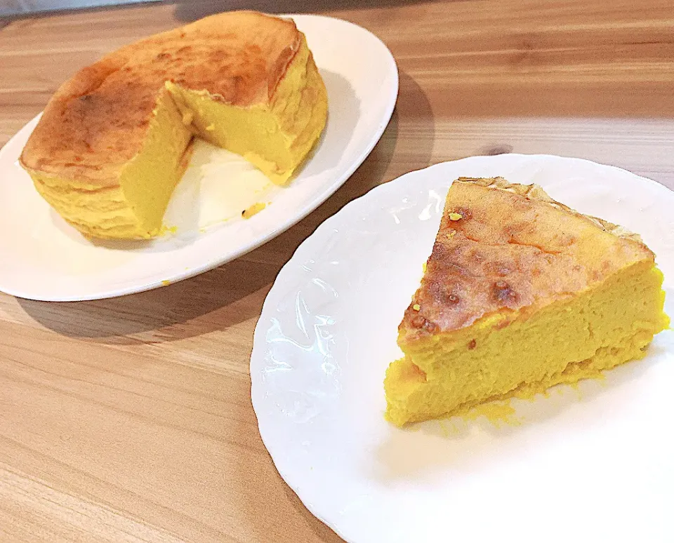 Snapdishの料理写真:パンプキンチーズケーキ🎃|k.さん