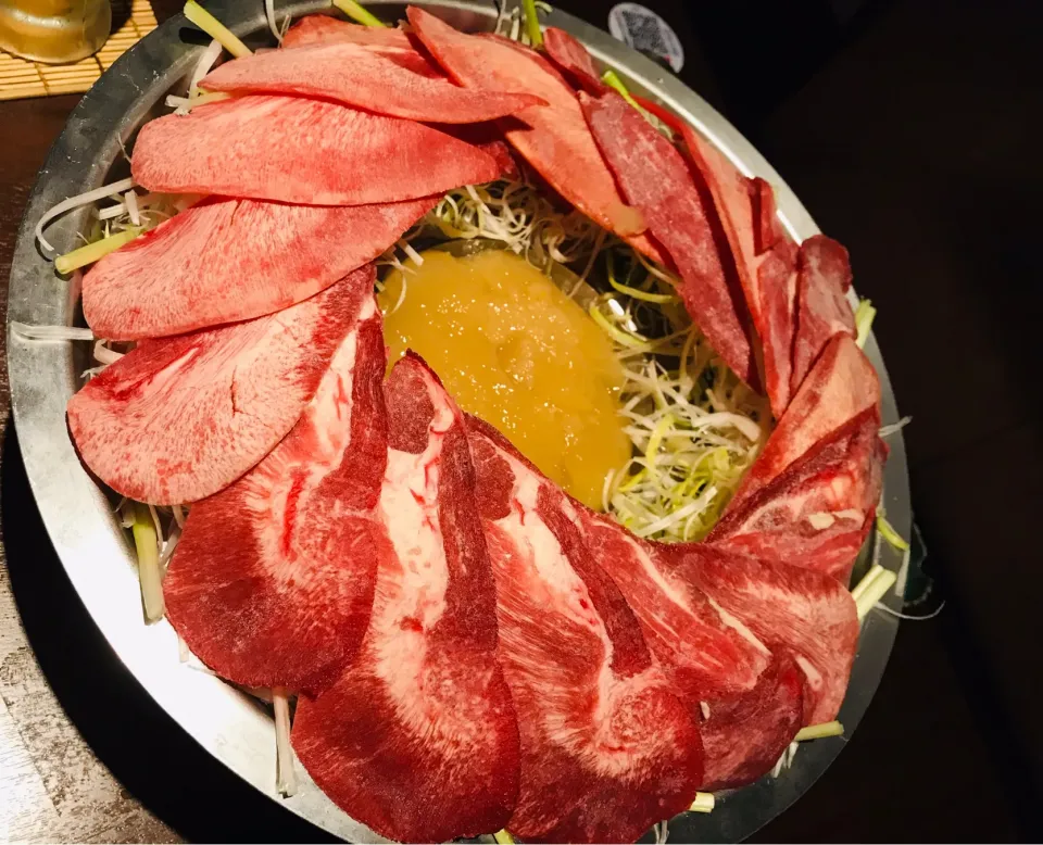 Snapdishの料理写真:【外食】牛タンしゃぶしゃぶ|飛鳥さん