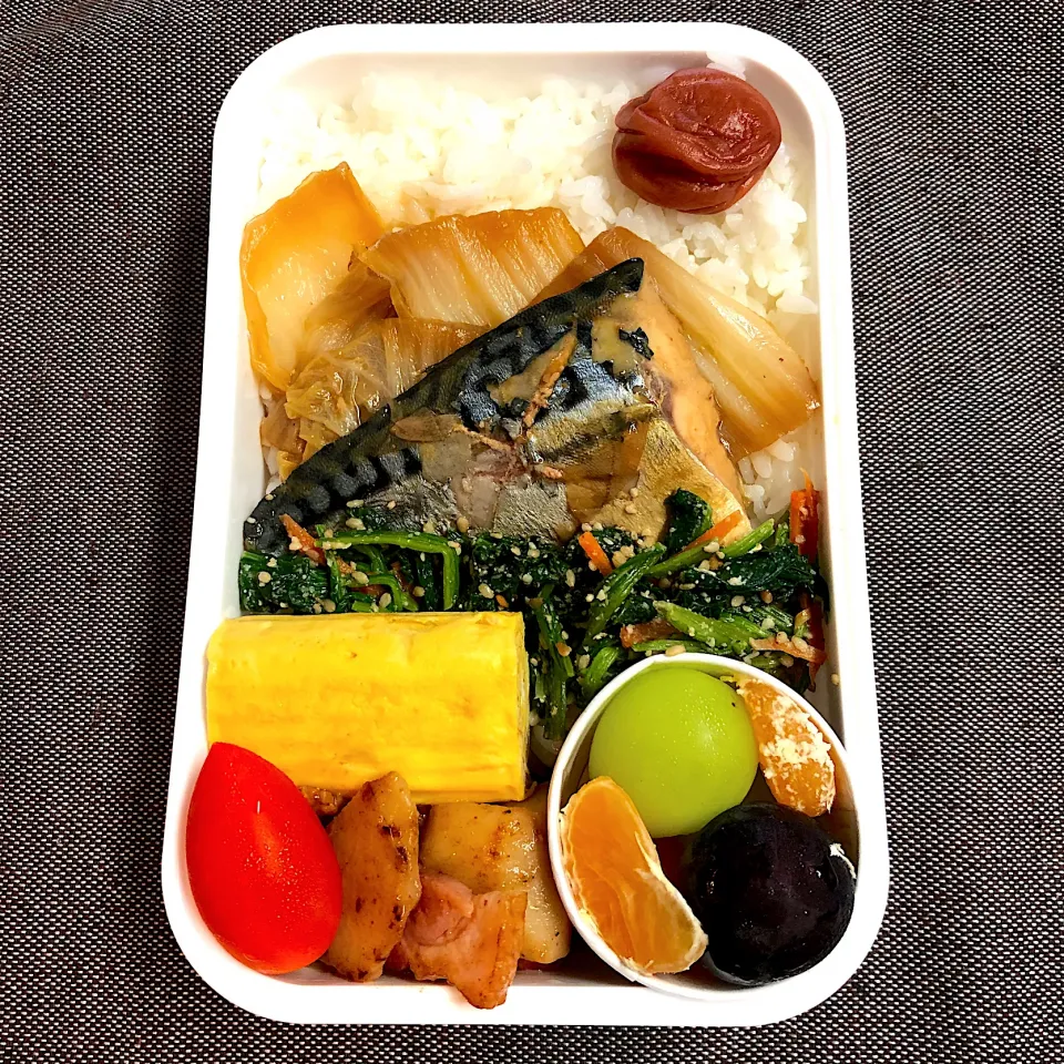 サバの味噌煮弁当|emichococo625さん