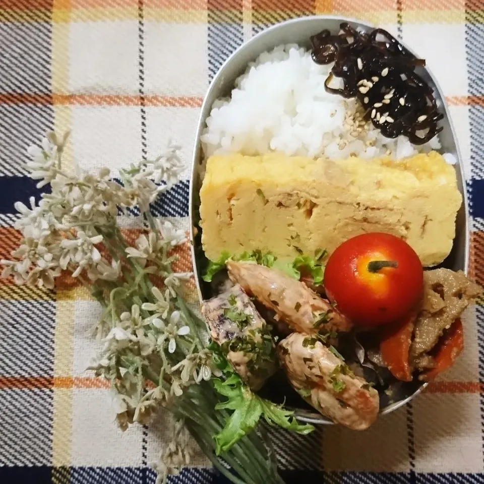 Snapdishの料理写真:今日のおべんとう 😋|fumi ◡̈⋆さん