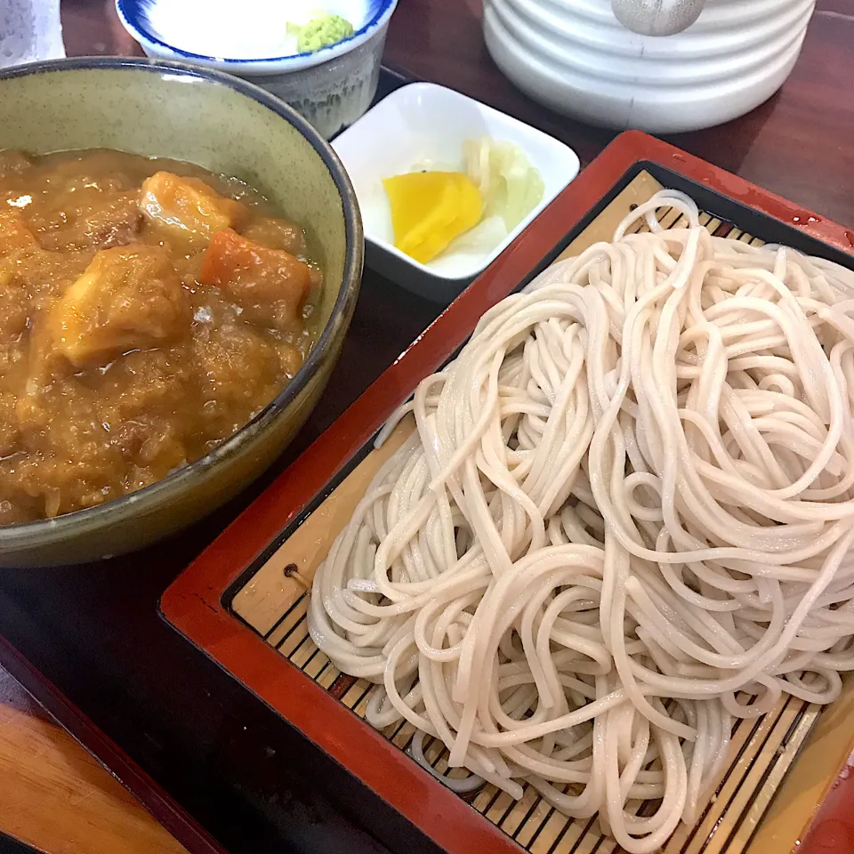 カレーライスセット@相馬屋(月島)|塩豚骨さん