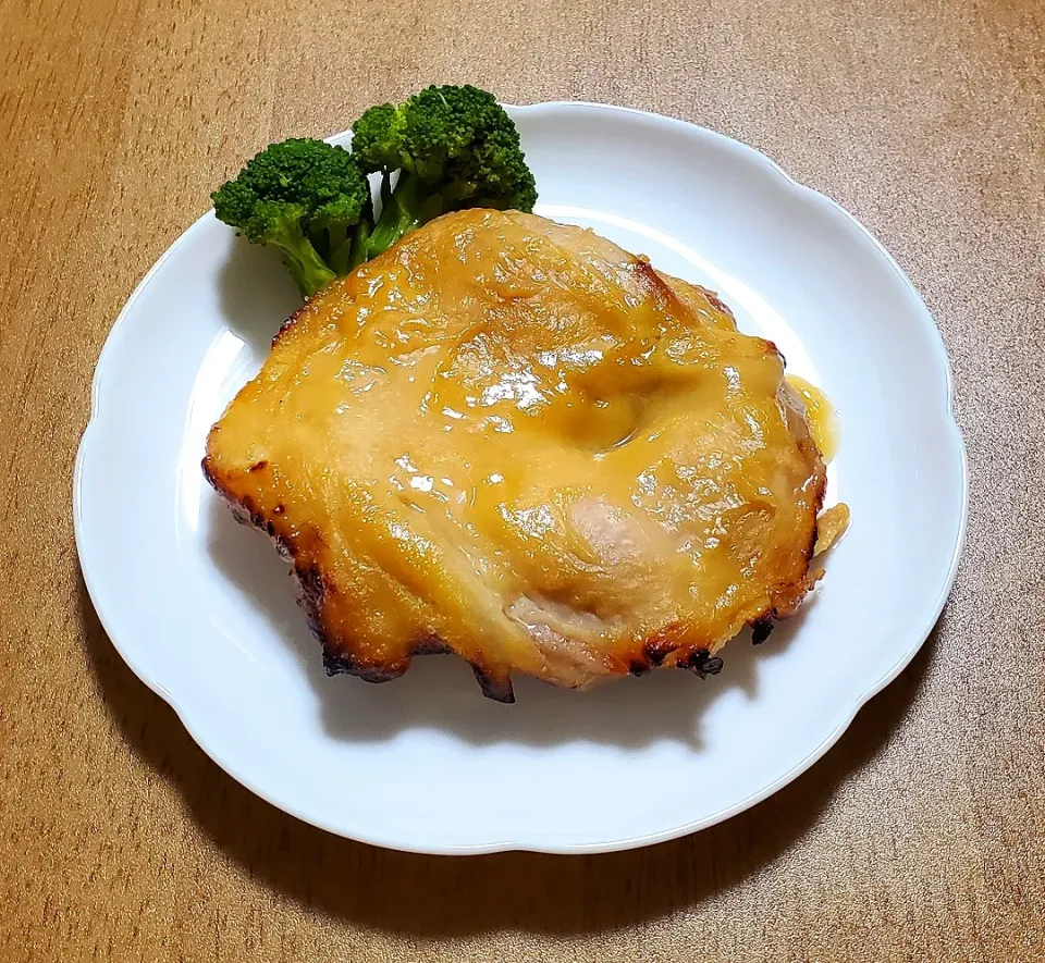 白みそで西京焼き風みそ漬け焼きチキン|ナナさん