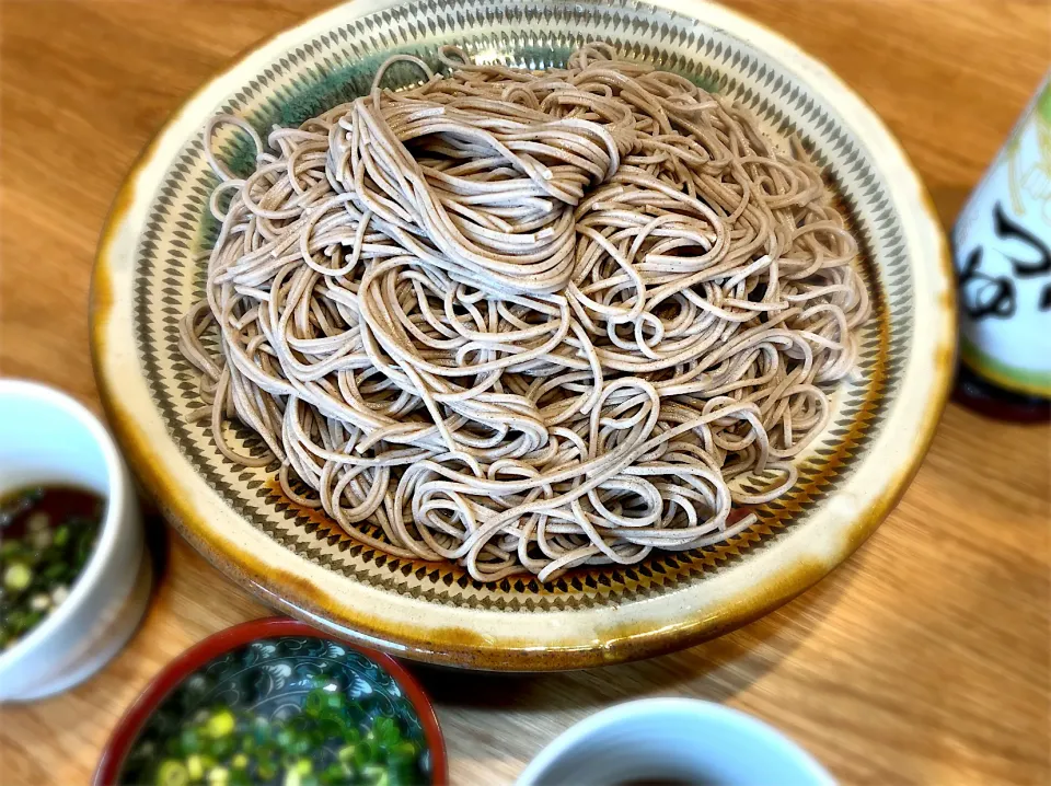 ランチはざる蕎麦大盛り|じゅんさんさん