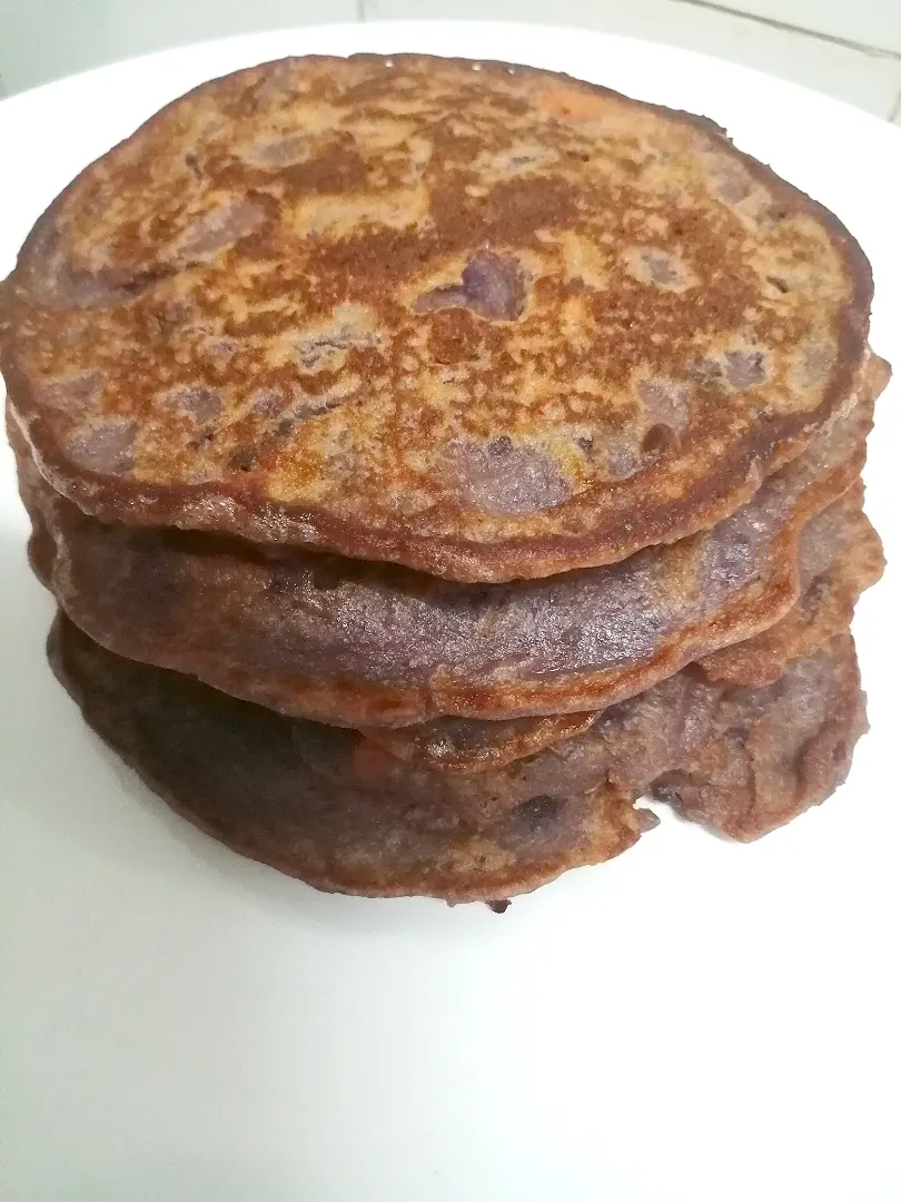 My home made sweet potato pancakes 🥞|Mirsaraliさん