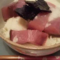 マグロのやまかけ丼|さかなんこさん