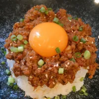 Snapdishの料理写真:特製肉みそごはん|多田　仕事さん