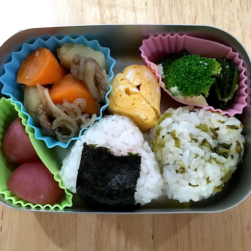 おにぎり肉じゃが弁当|ゆうきさん