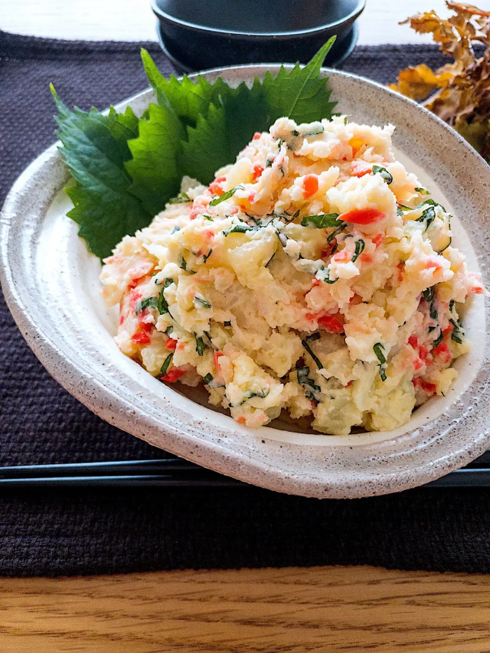 🆔398685                                                                #紅生姜入り和風ポテサラ 💕|ともきーた (伊藤 智子)さん