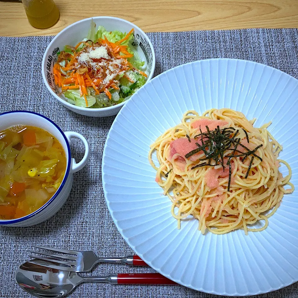 夕食|ツインうさぎさん