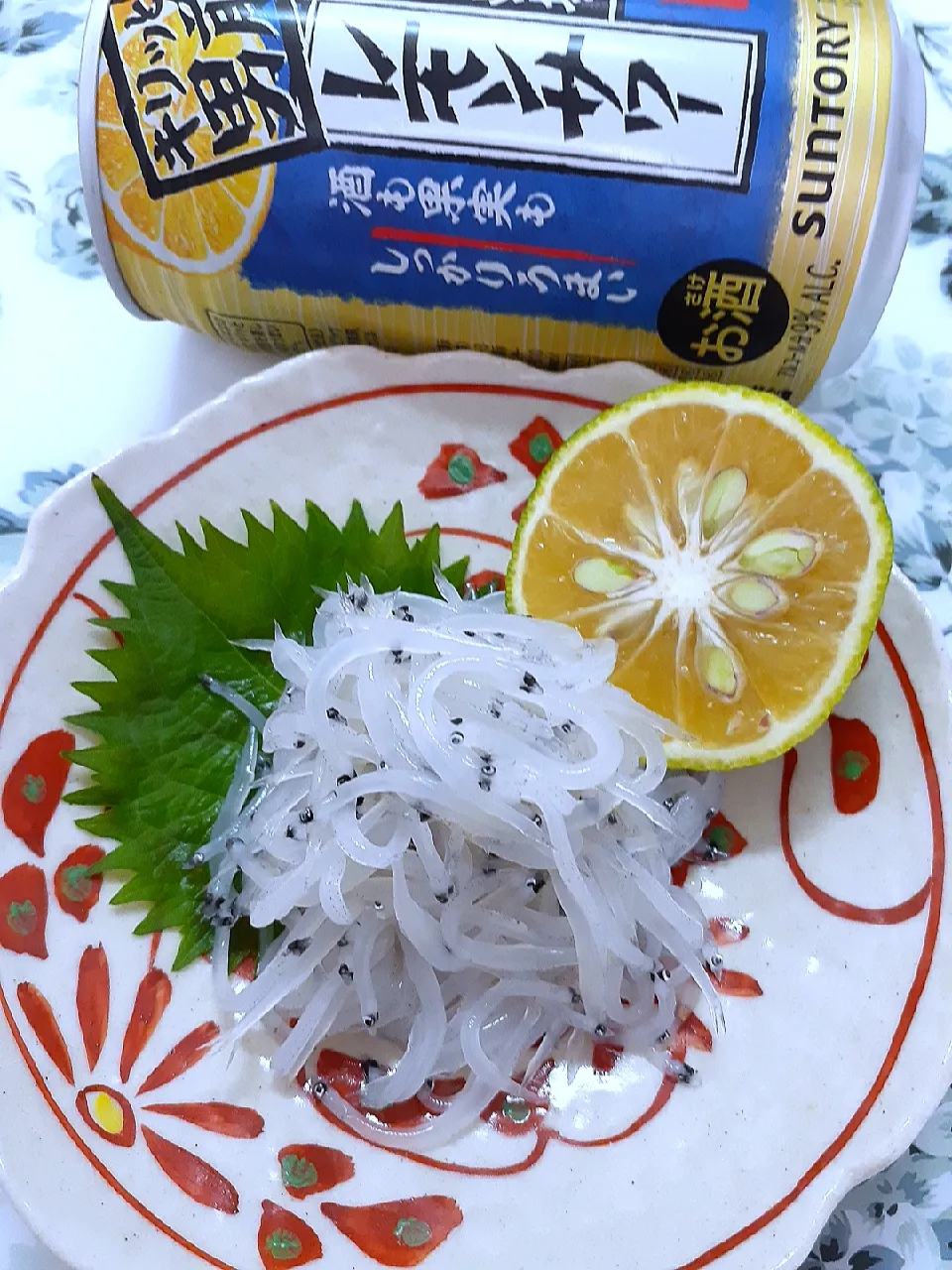 Snapdishの料理写真:🔷旬の白魚を🍊かぼすでいただきます🍴🙏🔷|@きなこさん