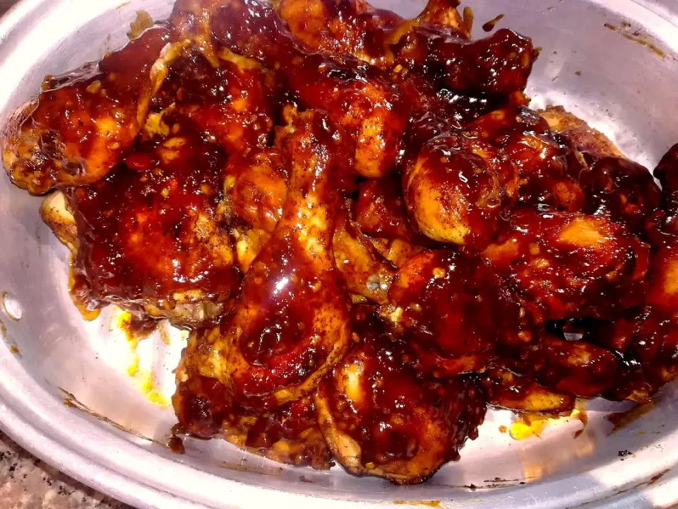 Sticky BBQ Chicken|Lee Marvinさん