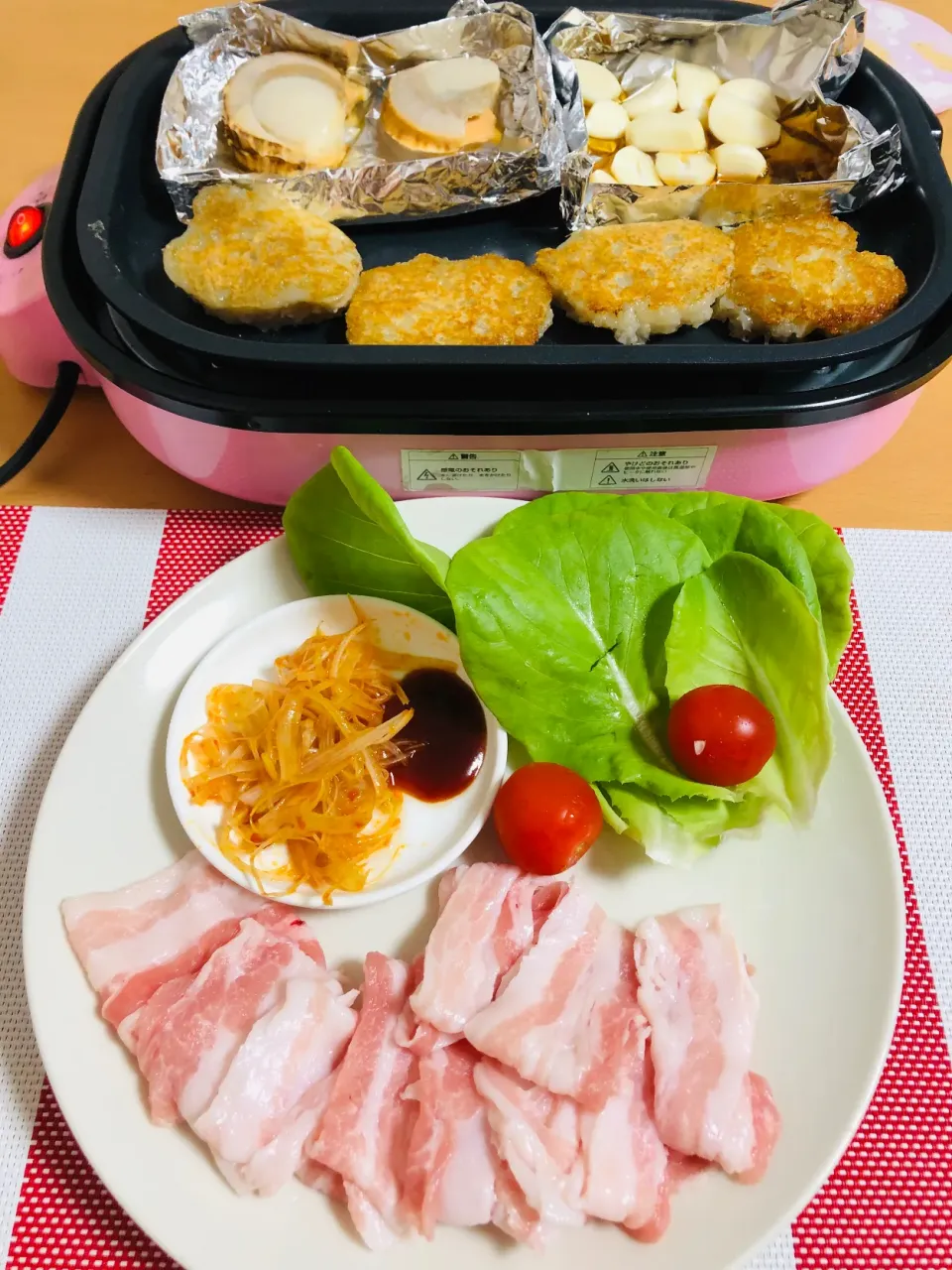 Snapdishの料理写真:let's サムギョプサル🐷|飛鳥さん