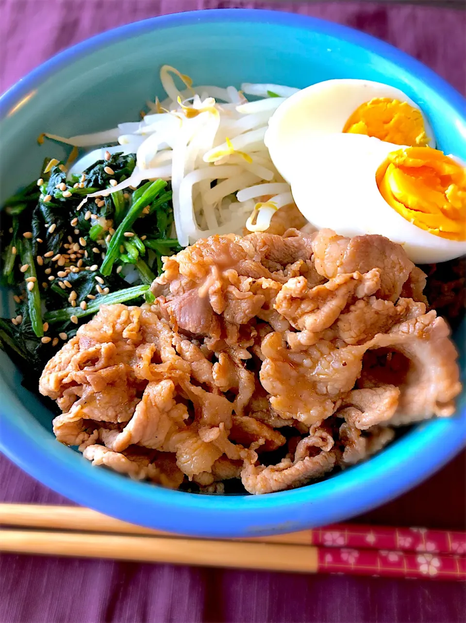 簡単ビビンバ丼🥘|＊いちご＊さん