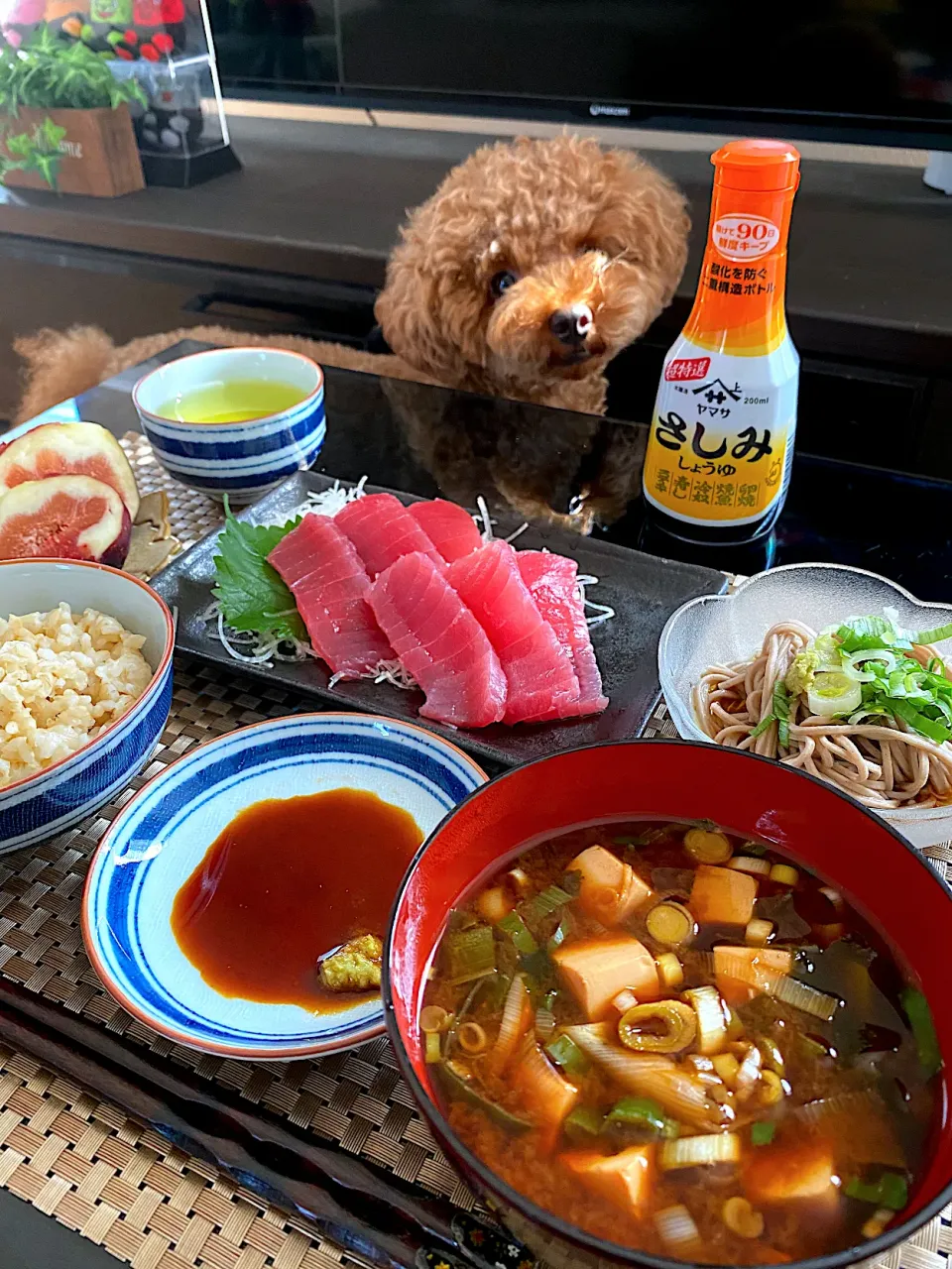 Snapdishの料理写真:お刺身定食🐟|ゆかりさん