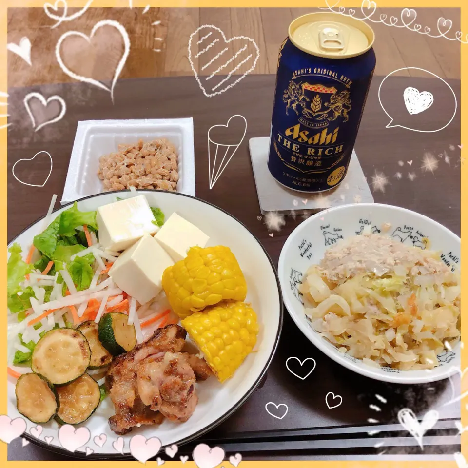 ９／１９ ｓｕｎ 晩ごはん🍴＊○°|rinaronarさん