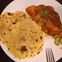 rotti n fish curry Joburg style|Natalie Theronさん