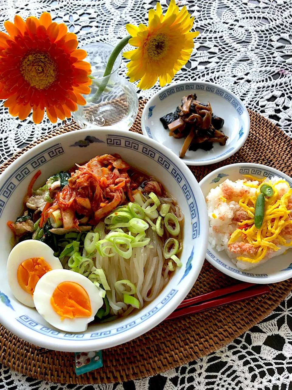 Snapdishの料理写真:盛岡冷麺定食😊|Tina Tomoko😋さん