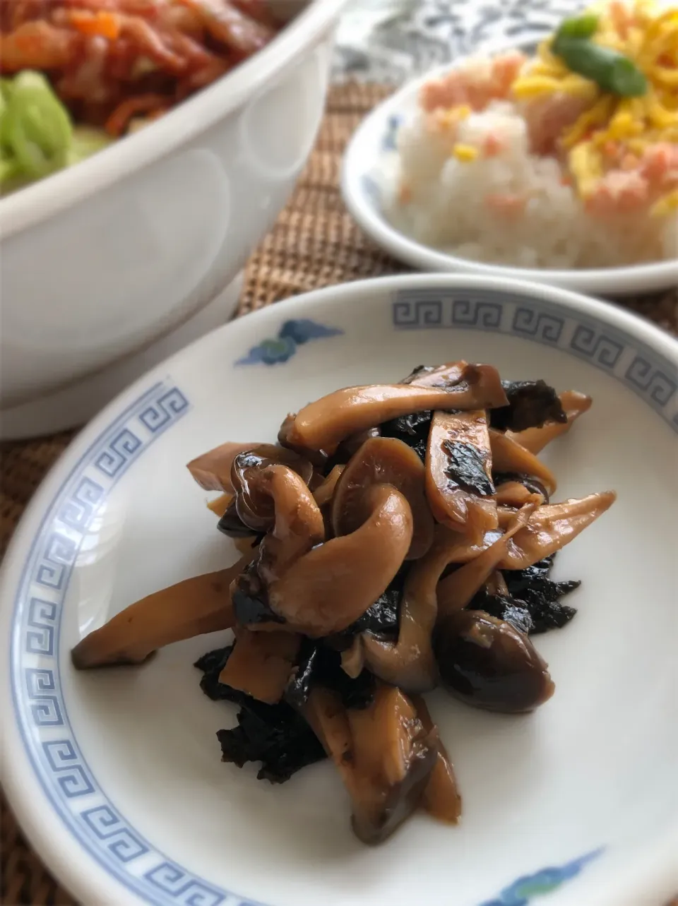 きのこと海苔のつくだ煮☺️|Tina Tomoko😋さん