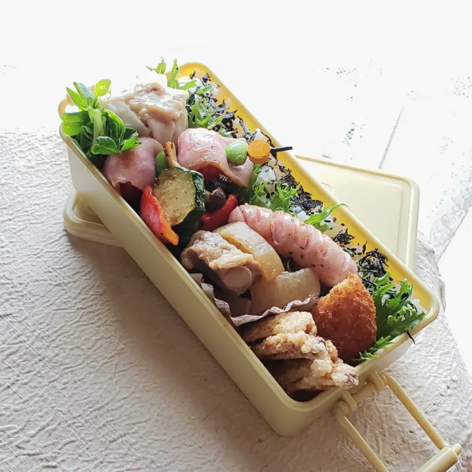 Snapdishの料理写真:欲張りすぎ弁当💧|mi_neneco♪さん