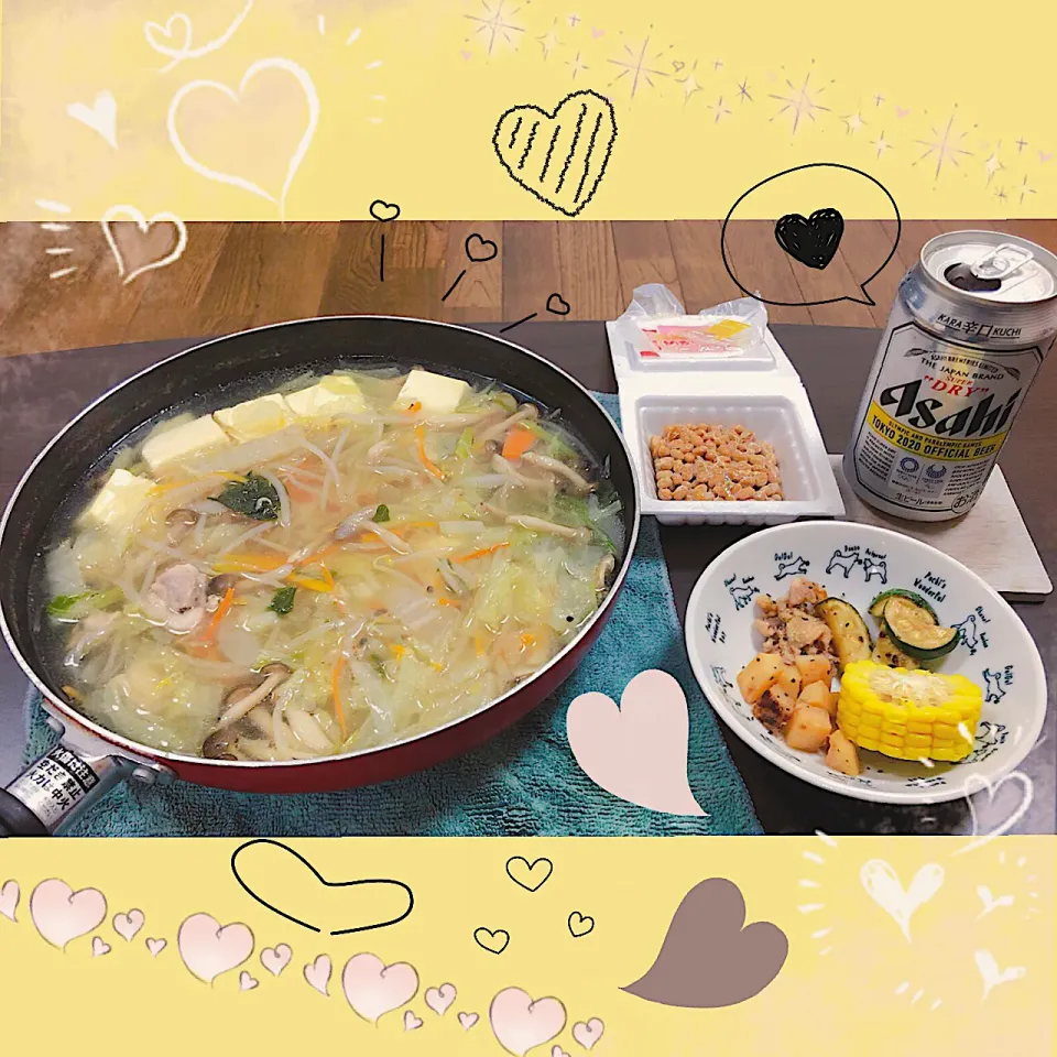 ９／２０ ｓｕｎ 晩ごはん🍴＊○°|rinaronarさん