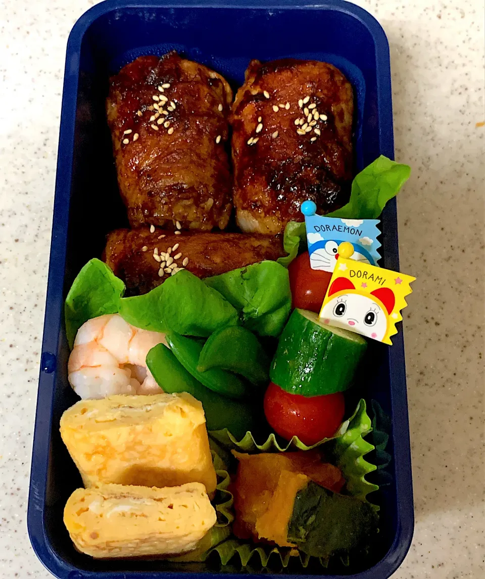 肉巻おにぎり弁当|besさん