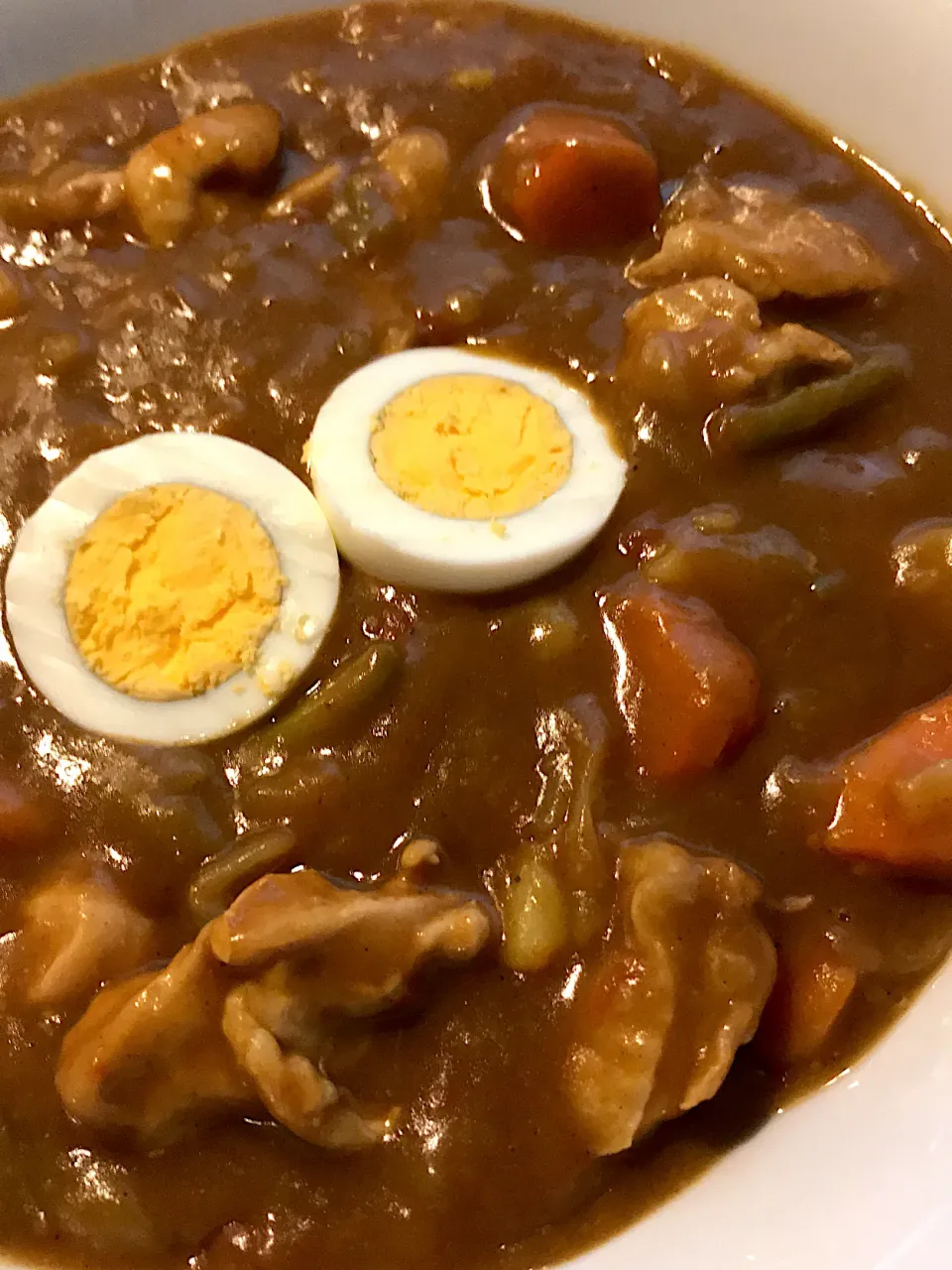 チキンカレー❣️|うまのしっぽさん